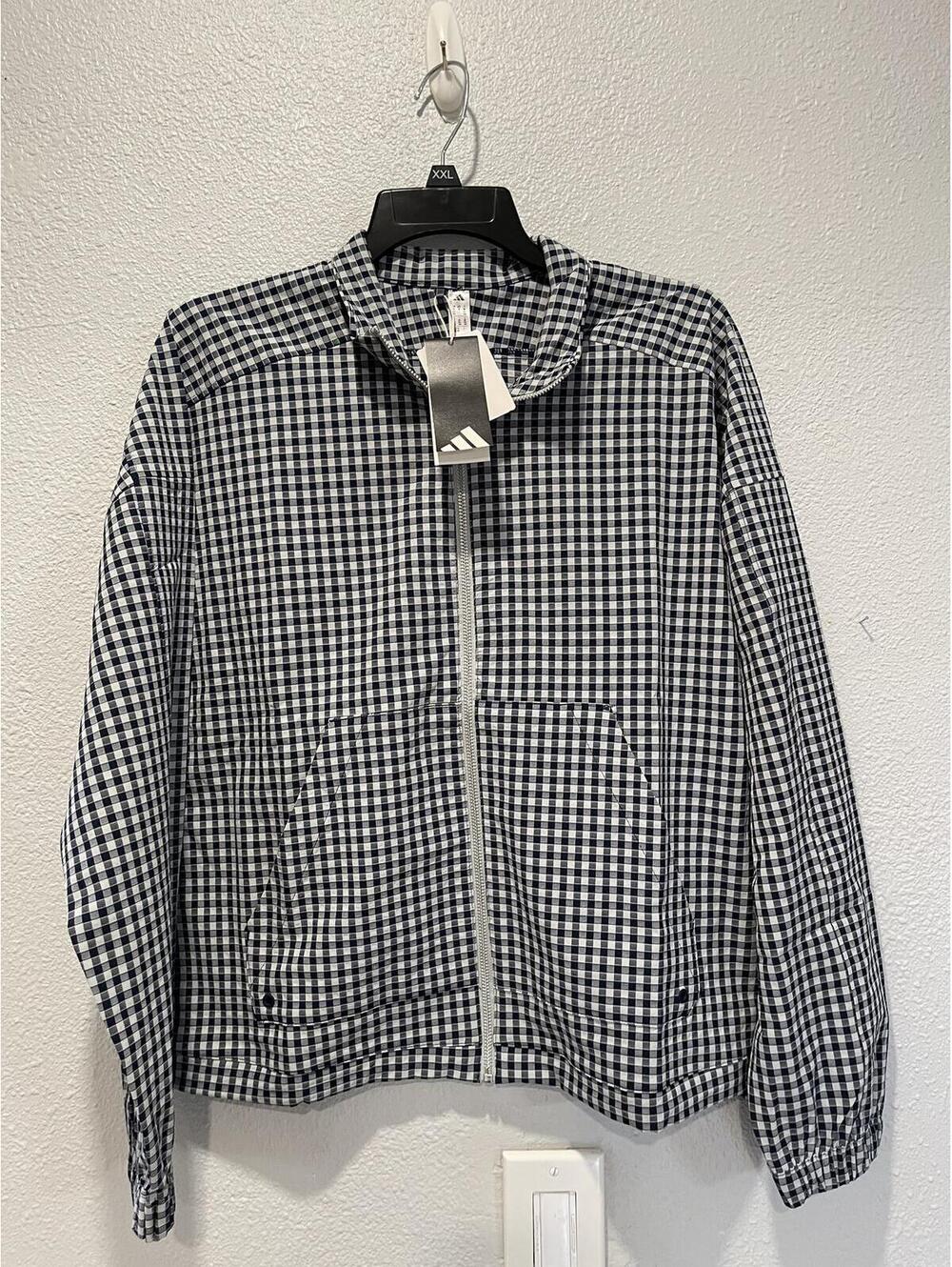 adidas Women's Ult 365 Gingham Check Golf Jacket